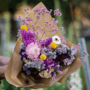 Everlasting Dried Flower Arrangement - Image 3