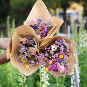 Everlasting Dried Flower Arrangement - Image 1